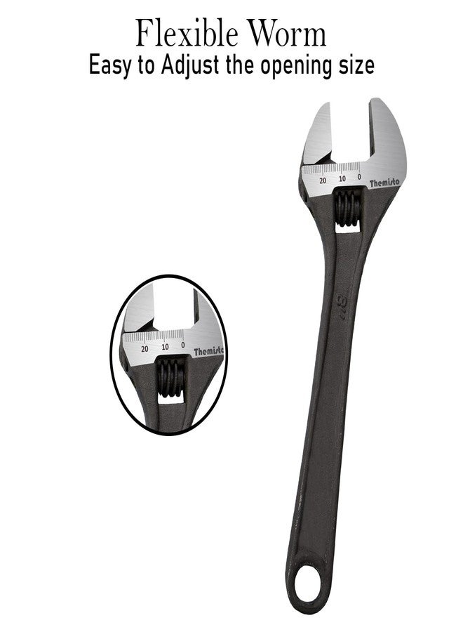 THEMISTO TH-T11 8 Inch Adjustable Wrench - Image 4